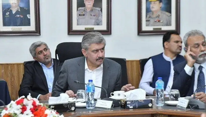 Special Secretary of the Ministry of Communications Ali Sher Mehsud chairs a PAC meeting. —photo courtesy @NA/x Special Secretary of the Ministry of Communications Ali Sher Mehsud chairs a PAC meeting. —photo courtesy @NA/x
