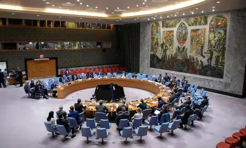 Security Council meeting on maritime safety at UN headquarters in New York City, US on April 27, 2026. &mdash; Reuters/File