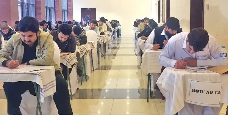 A file photo of students taking an examination. — Dawn/File A file photo of students taking an examination. — Dawn/File
