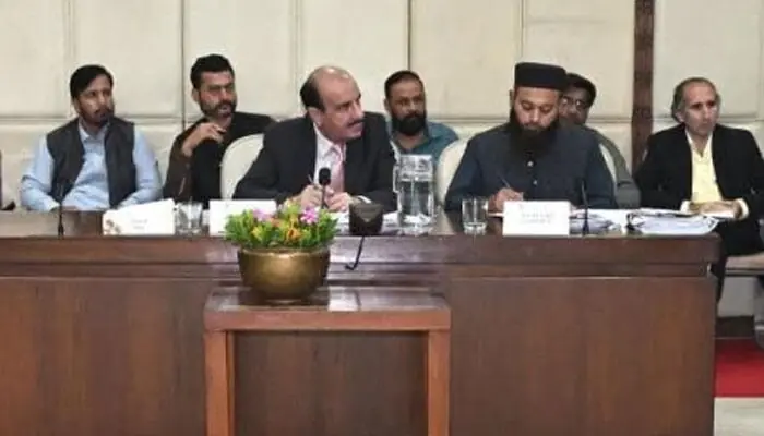 Senator Kamil Ali Agha, Chairman of the Senate Standing Committee on Science and Technology, is presiding over the committee meeting at Parliament House, Islamabad, on September 9, 2026.—Photo courtesy @Pakistansenate/Facebook Senator Kamil Ali Agha, Chairman of the Senate Standing Committee on Science and Technology, is presiding over the committee meeting at Parliament House, Islamabad, on September 9, 2026.—Photo courtesy @Pakistansenate/Facebook