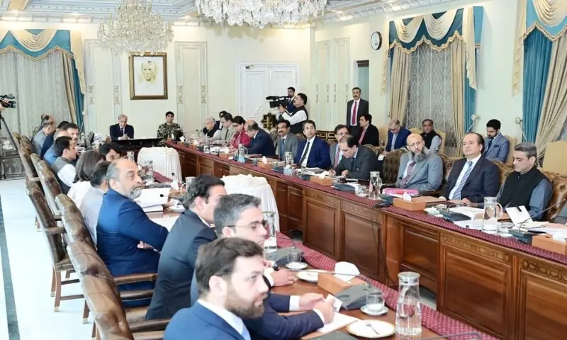 Prime Minister Shehbaz Sharif chairs a meeting on promotion of agriculture sector on September 11, 2026. &mdash; PID