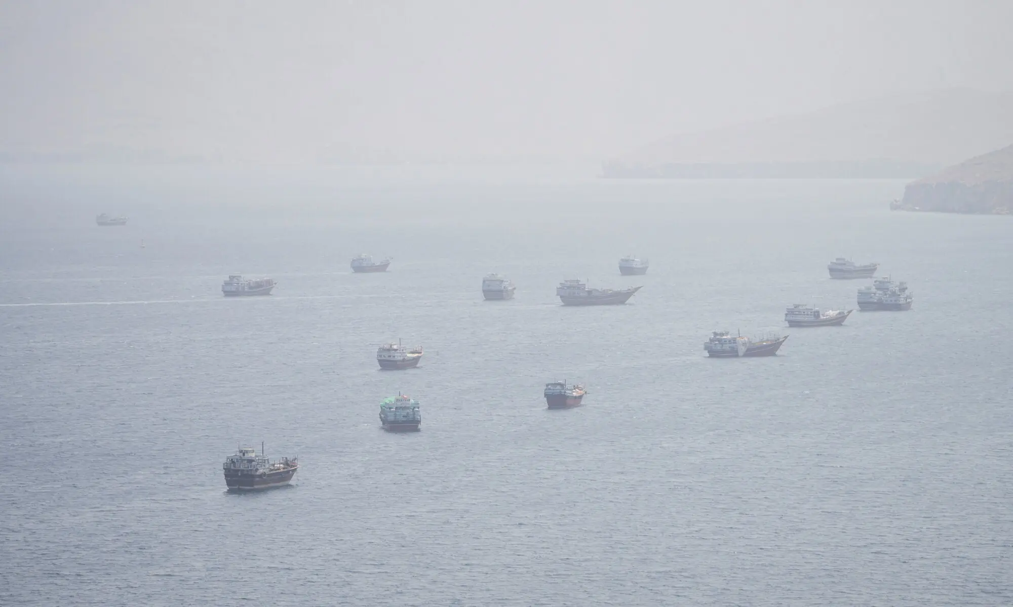 Vessels near the Strait of Hormuz, as seen from Musandam, Oman, September 2, 2026. — Reuters Vessels near the Strait of Hormuz, as seen from Musandam, Oman, September 2, 2026. — Reuters