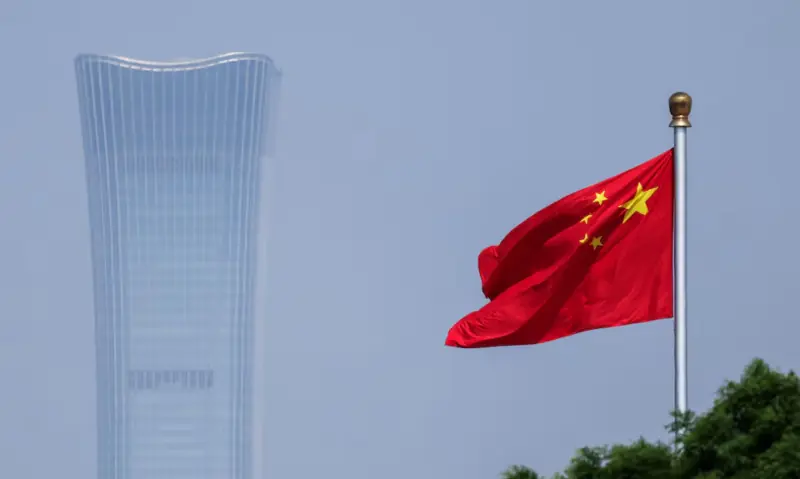 China&rsquo;s national flag flutters in the wind in Beijing, China, on May 12, 2026. &mdash; Reuters/File