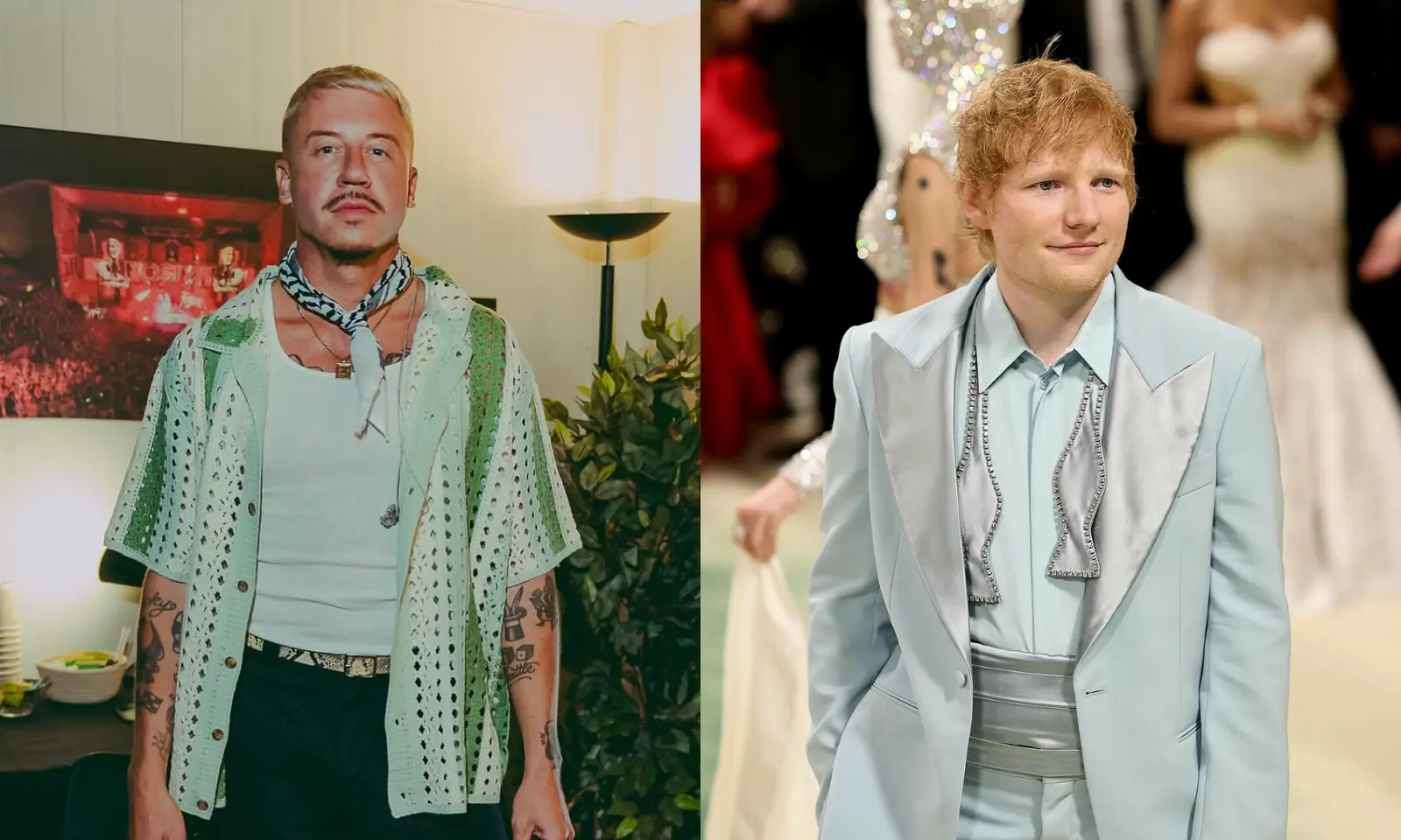 Musicians bow out of Ed Sheeran's tour as he defends move to drop Macklemore for calling for a Free Palestine