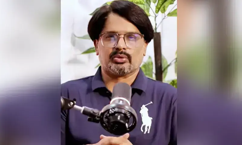 Journalist Bilal Ghauri. &mdash; Screengrab from @BilalGhauri/ YouTube