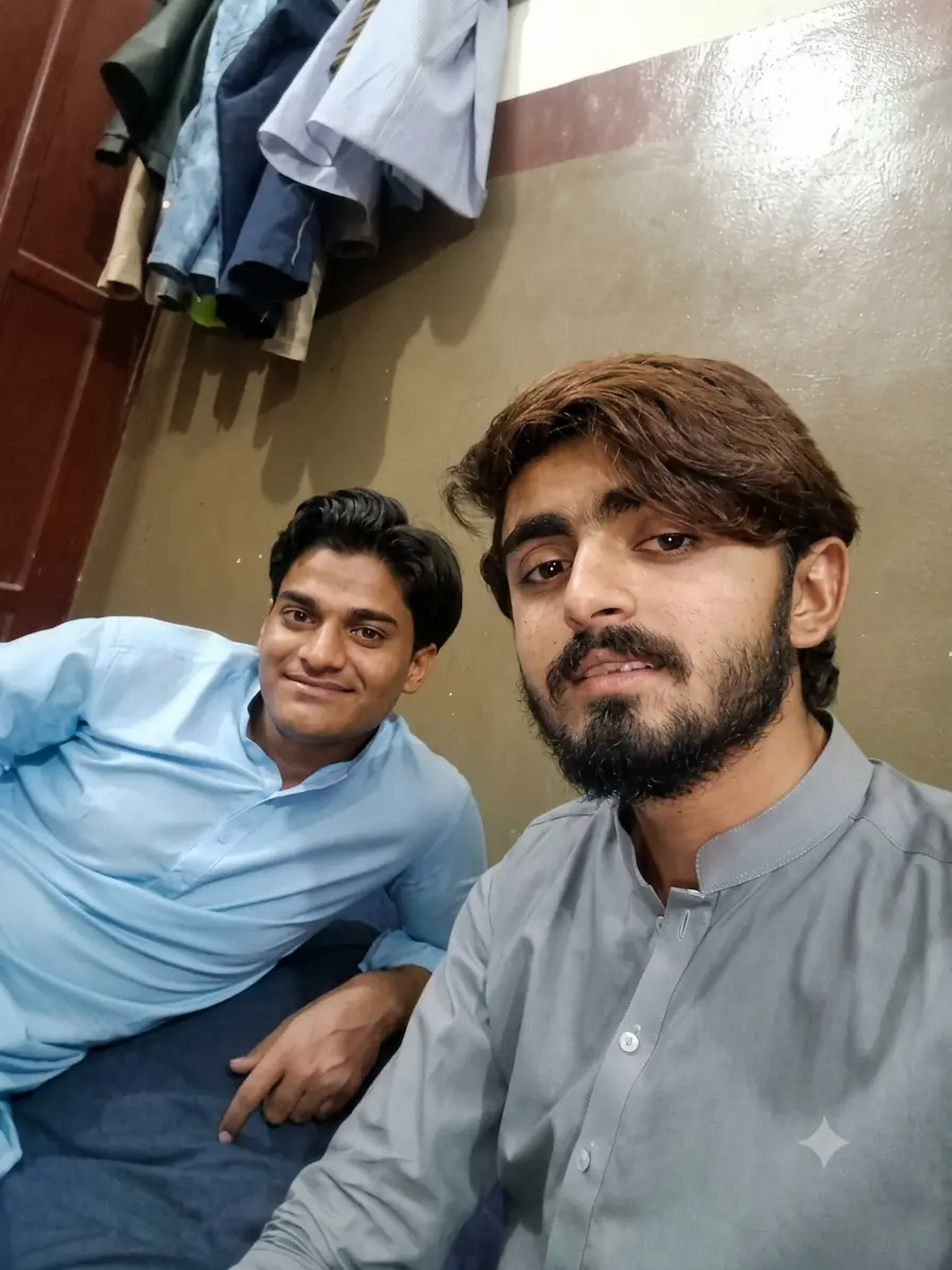  With a friend at Sindhu Boys Hostel, Umerkot.  Sadly, I don&rsquo;t have a photo with Kelash Bhimoon, who changed how I think. He is now a fourth-year medical student. 