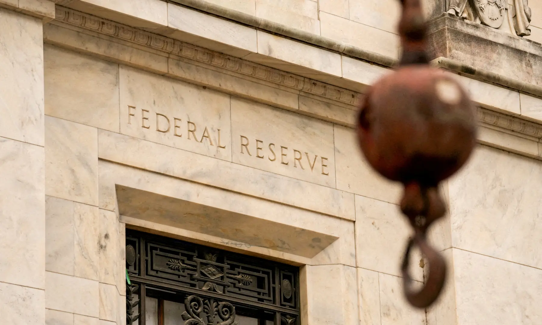 View of the facade as construction continues on the Federal Reserve Board building, in Washington, DC, US on Sept 17, 2025. &mdash; Reuters/File