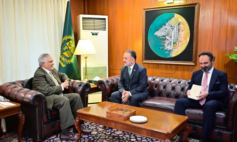 eputy Prime Minister and Foreign Minister Ishaq Dar meets with Ambassador of Turkiye to Pakistan Irfan Neziroglu. —@ForeignOfficePk/X eputy Prime Minister and Foreign Minister Ishaq Dar meets with Ambassador of Turkiye to Pakistan Irfan Neziroglu. —@ForeignOfficePk/X
