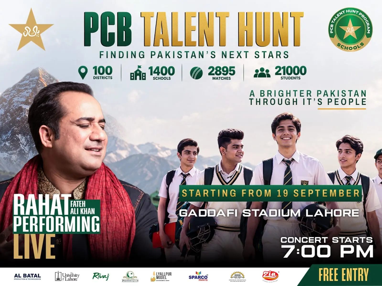 From Gilgit to Gwadar, school cricket expands the talent search From Gilgit to Gwadar, school cricket expands the talent search