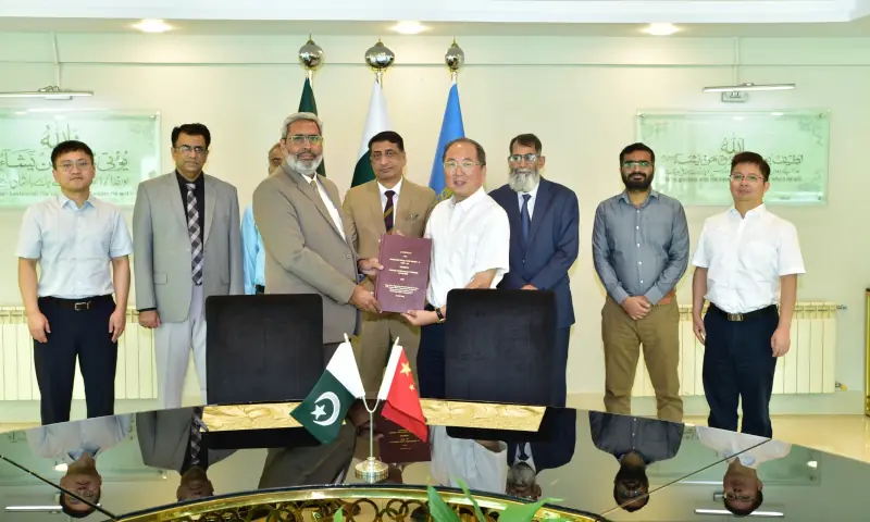 Pakistan Atomic Energy Commission (PAEC) Foundation signs a contract for the establishment of its fifth hydropower plant, Foundation Hydel Power Plant Unit-05 (FHPP-05). &mdash; PAEC Foundation