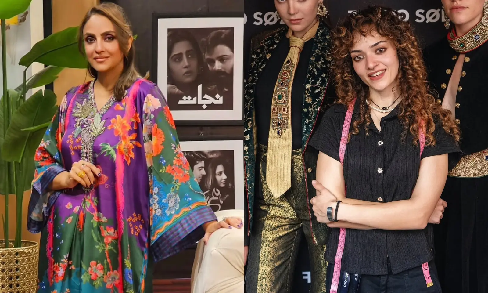Content creators take Nadia Khan to task after she grills designer Parishae Adnan on TV about her gym clothes Content creators take Nadia Khan to task after she grills designer Parishae Adnan on TV about her gym clothes