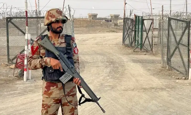 An army soldier stands guard at a deserted entry point at the Friendship Gate, following the exchanges of fire between Pakistan and Afghanistan forces, at the border crossing between the two countries, in Chaman, Pakistan February 27, 2026. — Reuters An army soldier stands guard at a deserted entry point at the Friendship Gate, following the exchanges of fire between Pakistan and Afghanistan forces, at the border crossing between the two countries, in Chaman, Pakistan February 27, 2026. — Reuters
