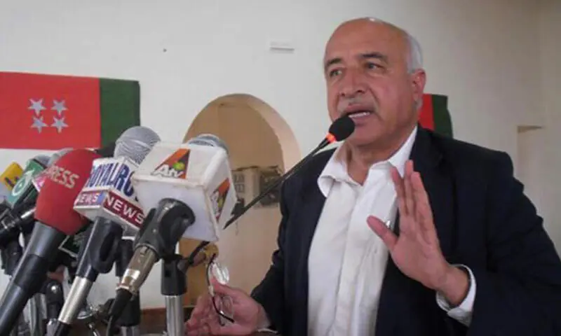 National Party (NP) president Dr Abdul Malik Baloch.— Dawn/File National Party (NP) president Dr Abdul Malik Baloch.— Dawn/File
