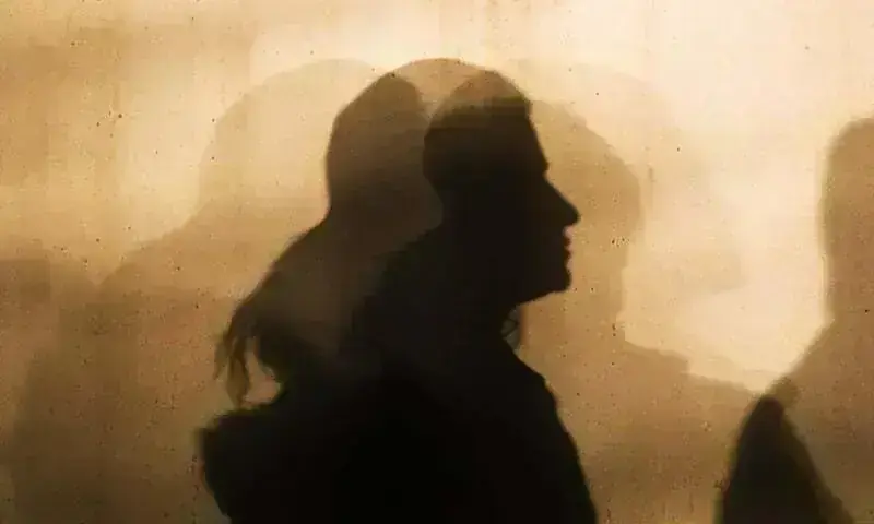 A file photo of a woman's silhouette. &mdash; Reuters/File