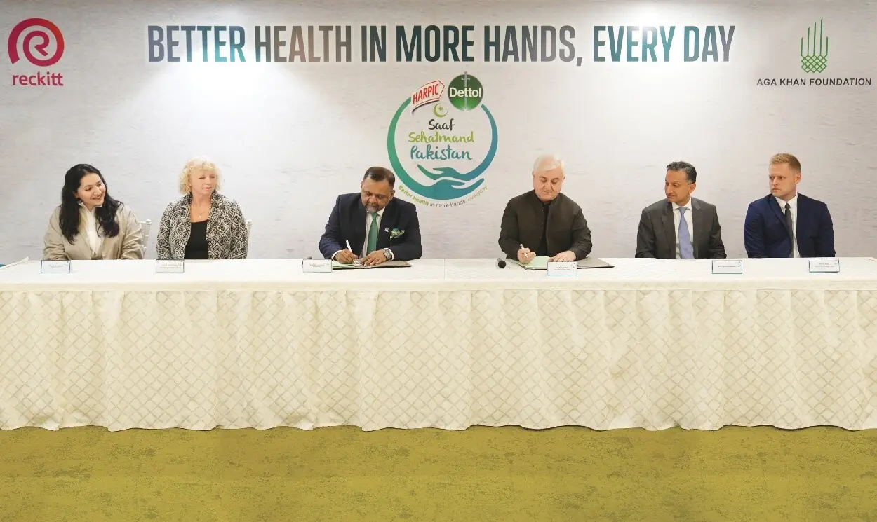 Putting better health in more hands: Reckitt Pakistan unveils Saaf Sehatmand Pakistan in partnership with Aga Khan Foundation