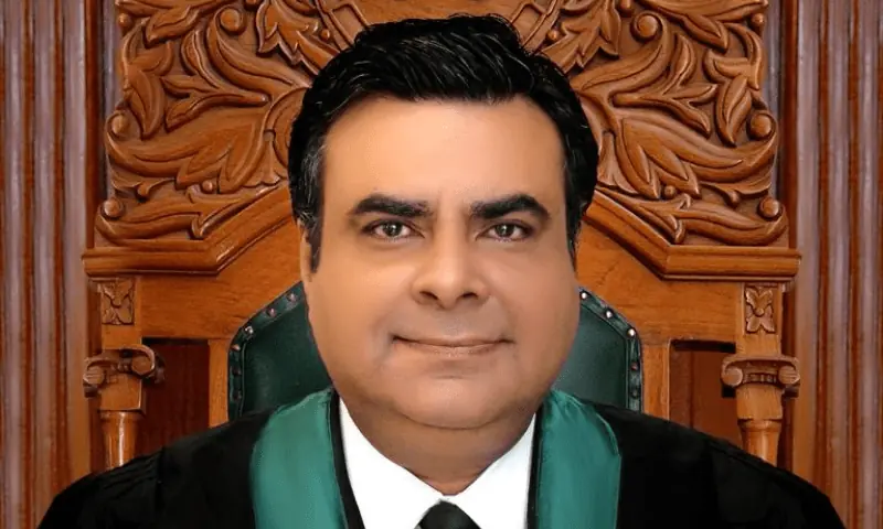 Sindh High Court's Justice Omar Sial. — SHC website Sindh High Court's Justice Omar Sial. — SHC website