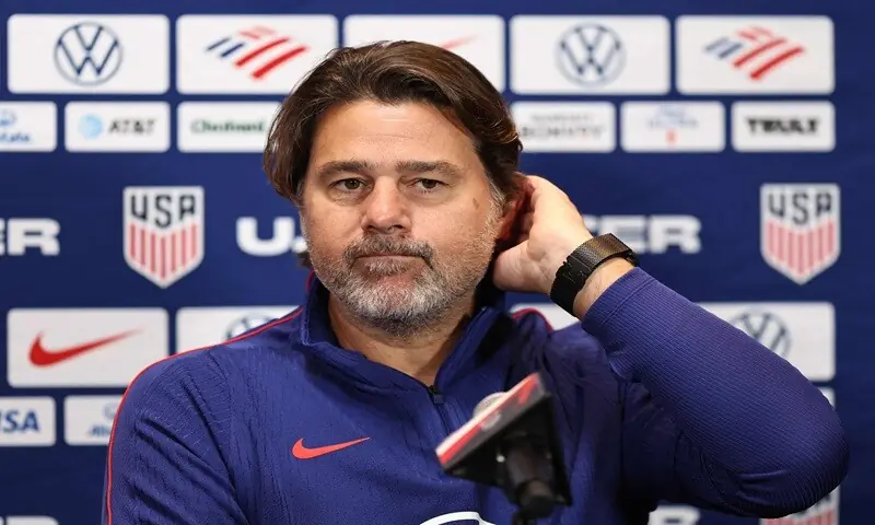 United States football team head coach Mauricio Pochettino attends a press conference at the Allianz Field in St Paul, Minnesota, on October 5, 2026. —AFP United States football team head coach Mauricio Pochettino attends a press conference at the Allianz Field in St Paul, Minnesota, on October 5, 2026. —AFP