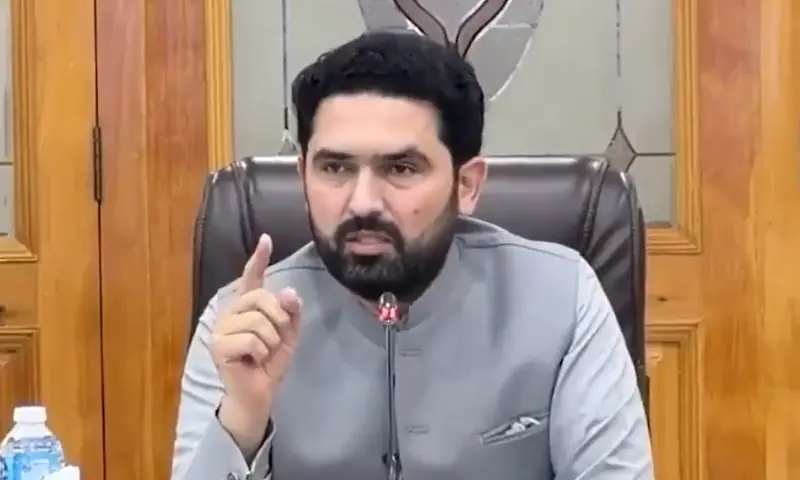 Khyber Pakhtunkhwa Chief Minister Sohail Afridi chairs a cabinet meeting in Peshawar on Oct 7, 2026. — Screengrab via X/PTIofficial Khyber Pakhtunkhwa Chief Minister Sohail Afridi chairs a cabinet meeting in Peshawar on Oct 7, 2026. — Screengrab via X/PTIofficial