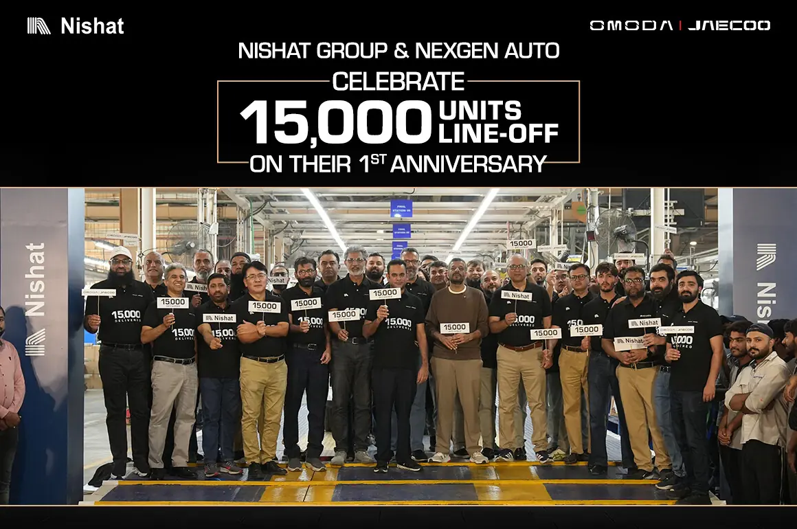 OMODA & JAECOO Nishat celebrates 15,000 units as JAECOO J7 marks first anniversary with a Special Beige Interior Edition OMODA & JAECOO Nishat celebrates 15,000 units as JAECOO J7 marks first anniversary with a Special Beige Interior Edition