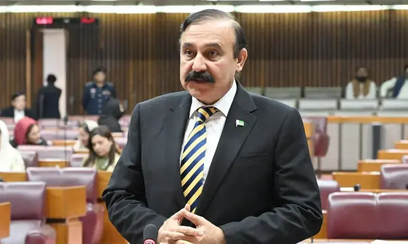 Minister for Parliamentary Affairs Dr Tariq Fazal Chaudhry speaks in the National Assembly on Wednesday. — Photo courtesy NA/Facebook Minister for Parliamentary Affairs Dr Tariq Fazal Chaudhry speaks in the National Assembly on Wednesday. — Photo courtesy NA/Facebook