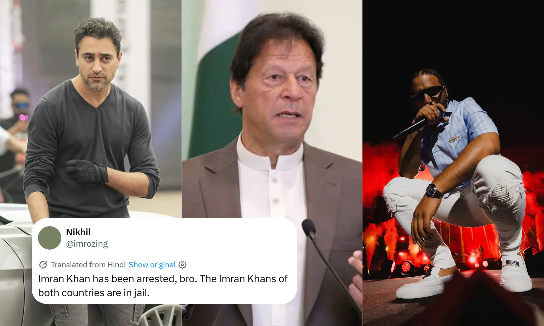 A tale of three Imran Khans: After Bollywood star arrested, netizens side-eye Dutch-Pakistani singer