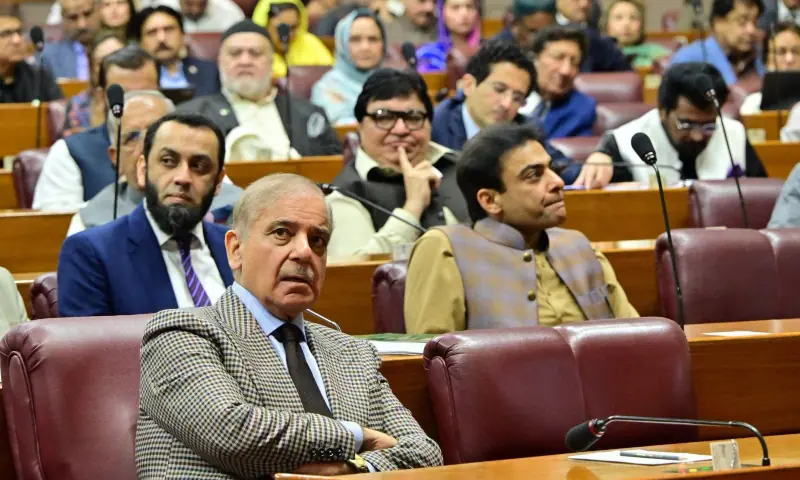 Prime Minister Shehbaz Sharif attends a session of the NA on Oct 14, 2026. — Facebook/NationalAssemblyOfPakistan Prime Minister Shehbaz Sharif attends a session of the NA on Oct 14, 2026. — Facebook/NationalAssemblyOfPakistan