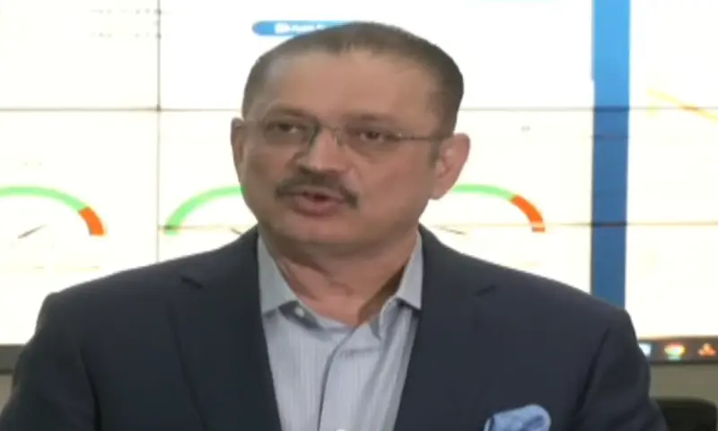 Senior Sindh Minister Sharjeel Inam Memon speaks to the media in Karachi on Oct 19. — Screengrab via Geo News/YouTube Senior Sindh Minister Sharjeel Inam Memon speaks to the media in Karachi on Oct 19. — Screengrab via Geo News/YouTube