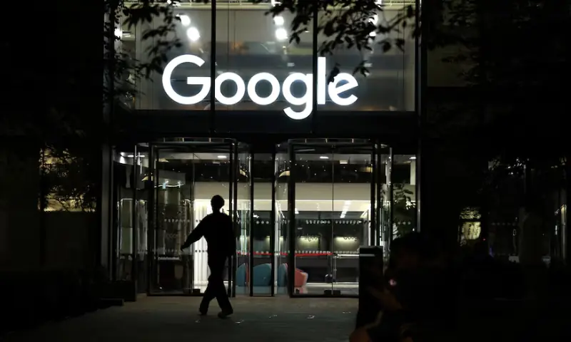 A pedestrian walks past the Google offices in London, Britain. — Reuters/File A pedestrian walks past the Google offices in London, Britain. — Reuters/File