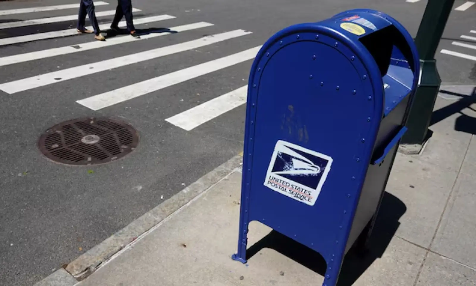 A United States Postal Service (USPS) mailbox is seen in Manhattan, New York City, U.S., May 9, 2022. — Reuters A United States Postal Service (USPS) mailbox is seen in Manhattan, New York City, U.S., May 9, 2022. — Reuters