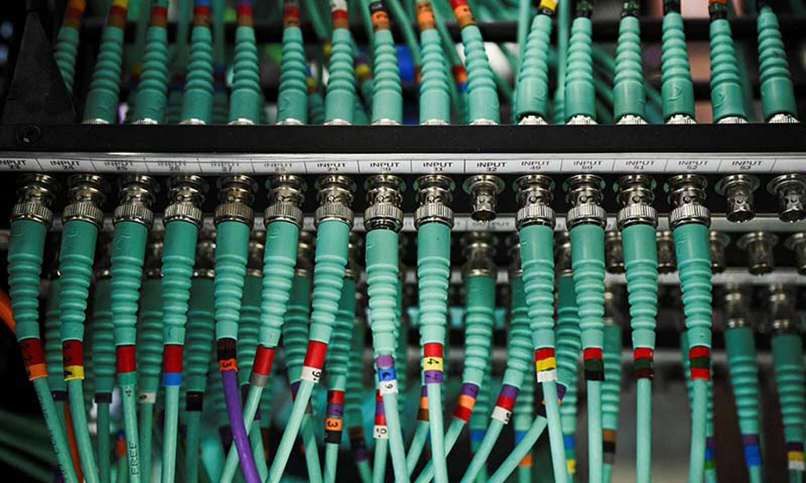 Cables at a computer server, as cyber agencies warn that websites may be taken offline while PHP prepares a critical fix, in Berlin, Germany on October 21, 2026. &mdash; Reuters