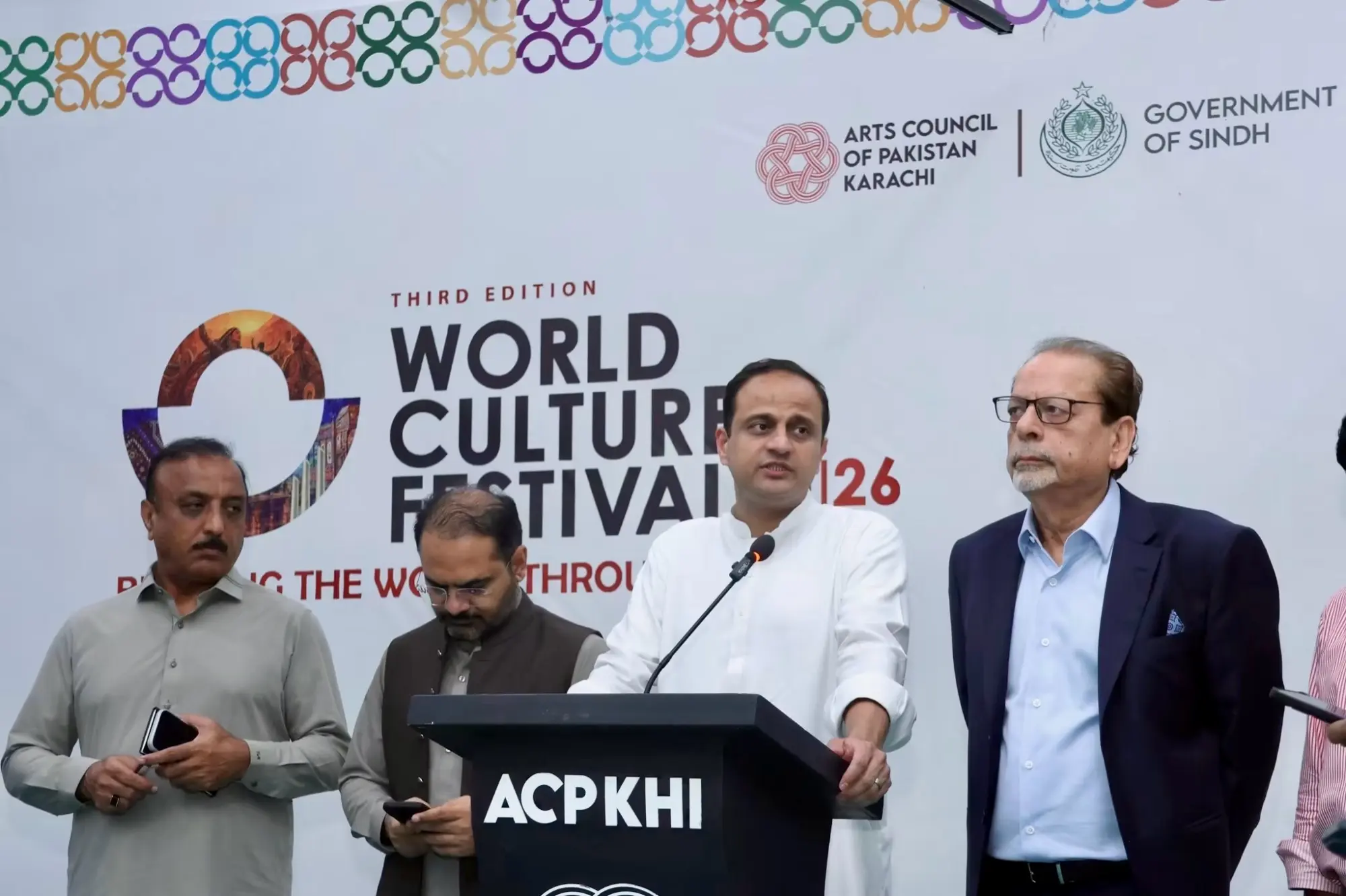 Mayor Murtaza Wahab says World Culture Festival will celebrate Karachi