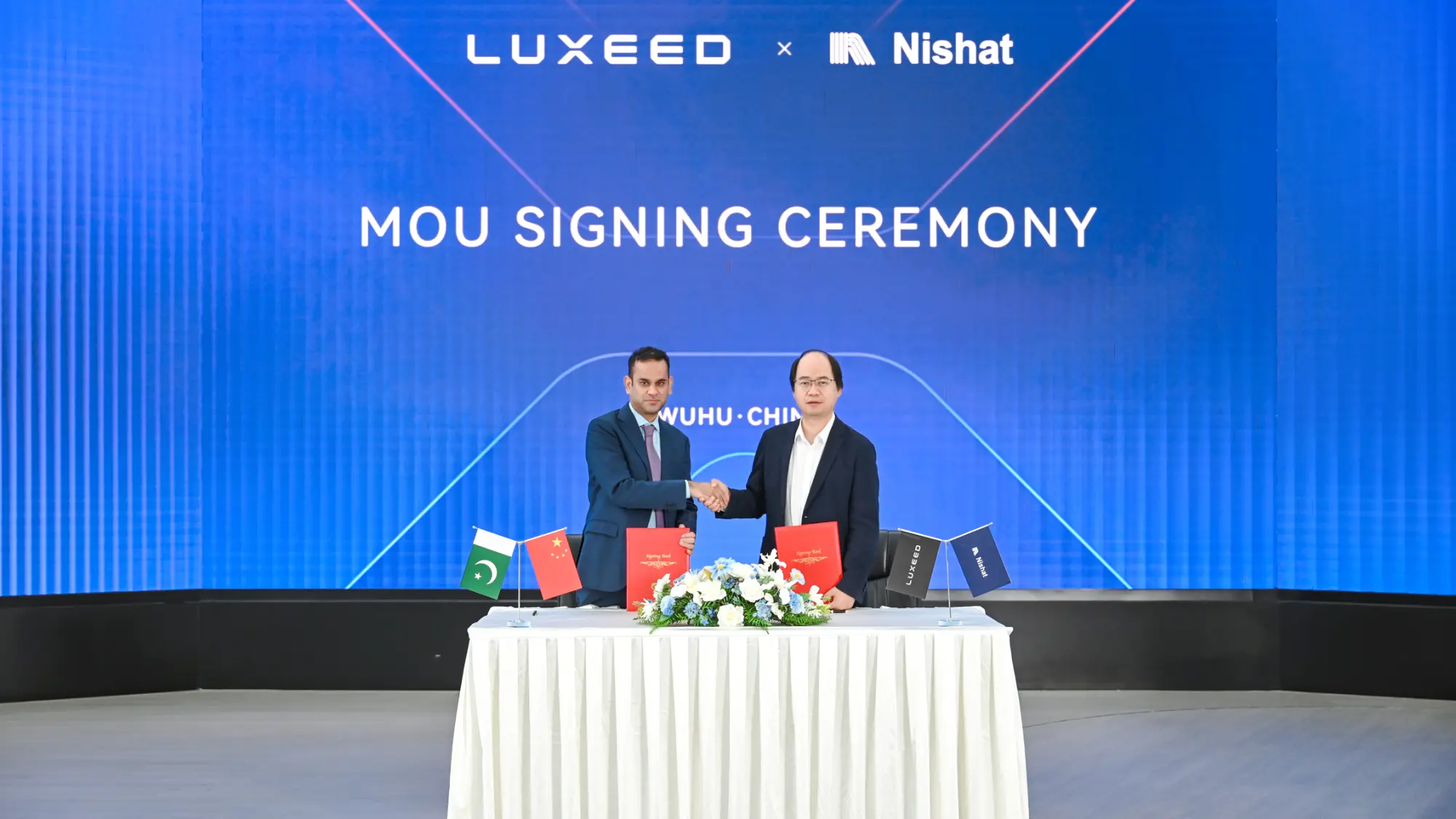 Nishat Group and LUXEED sign strategic MoU to bring Premium New Energy Vehicles to Pakistan Nishat Group and LUXEED sign strategic MoU to bring Premium New Energy Vehicles to Pakistan