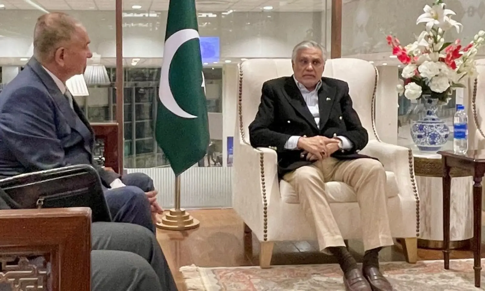 Deputy Prime Minister and Foreign Minister Ishaq Dar departs from Islamabad for Istanbul on Oct 23, 2026. —X/@ForeignOfficePk Deputy Prime Minister and Foreign Minister Ishaq Dar departs from Islamabad for Istanbul on Oct 23, 2026. —X/@ForeignOfficePk