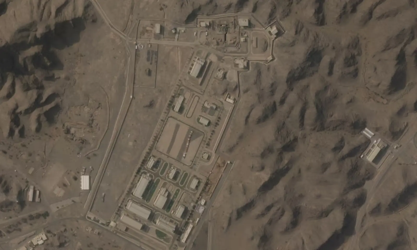 A satellite image shows the solid propellant motor plant in Al Duwadimi, Saudi Arabia on December 12, 2025. — Reuters/File