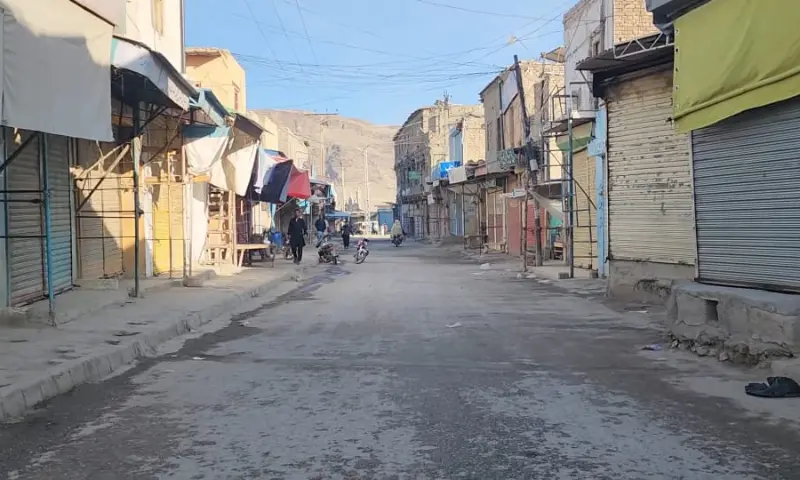 South Waziristan markets on early Saturday morning. — Photos via author South Waziristan markets on early Saturday morning. — Photos via author