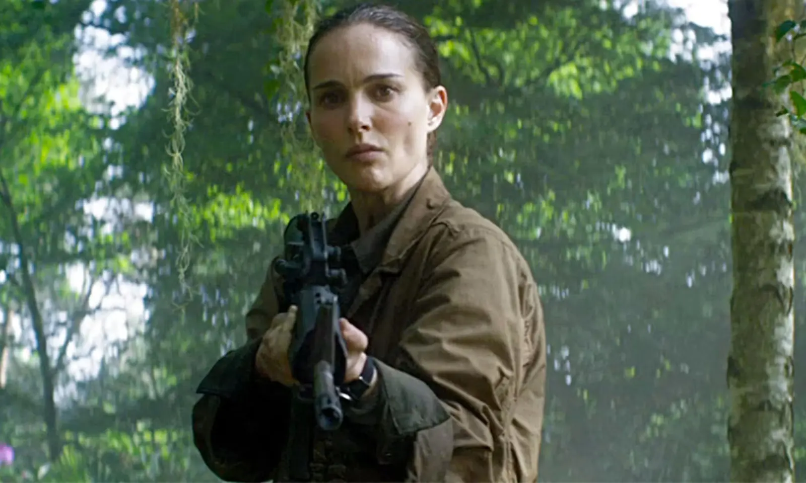 Natalie Portman in a scene from the 2018 movie Annihilation | Landmark Media