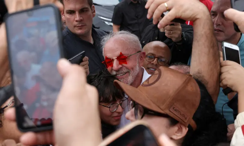 Brazil's President Luiz Inacio Lula da Silva, the Workers' Party (PT) candidate for re-election, greets supporters outside a polling station after voting during the presidential runoff election, in Sao Bernardo do Campo, Brazil on October 25, 2026. — Reuters Brazil's President Luiz Inacio Lula da Silva, the Workers' Party (PT) candidate for re-election, greets supporters outside a polling station after voting during the presidential runoff election, in Sao Bernardo do Campo, Brazil on October 25, 2026. — Reuters