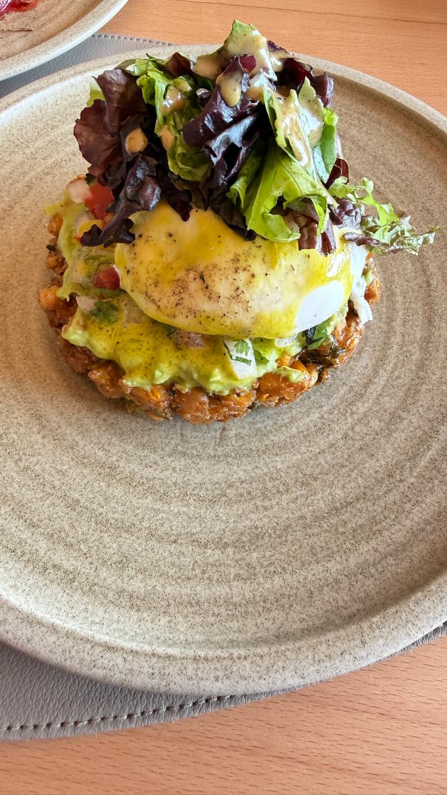 The corn fritter