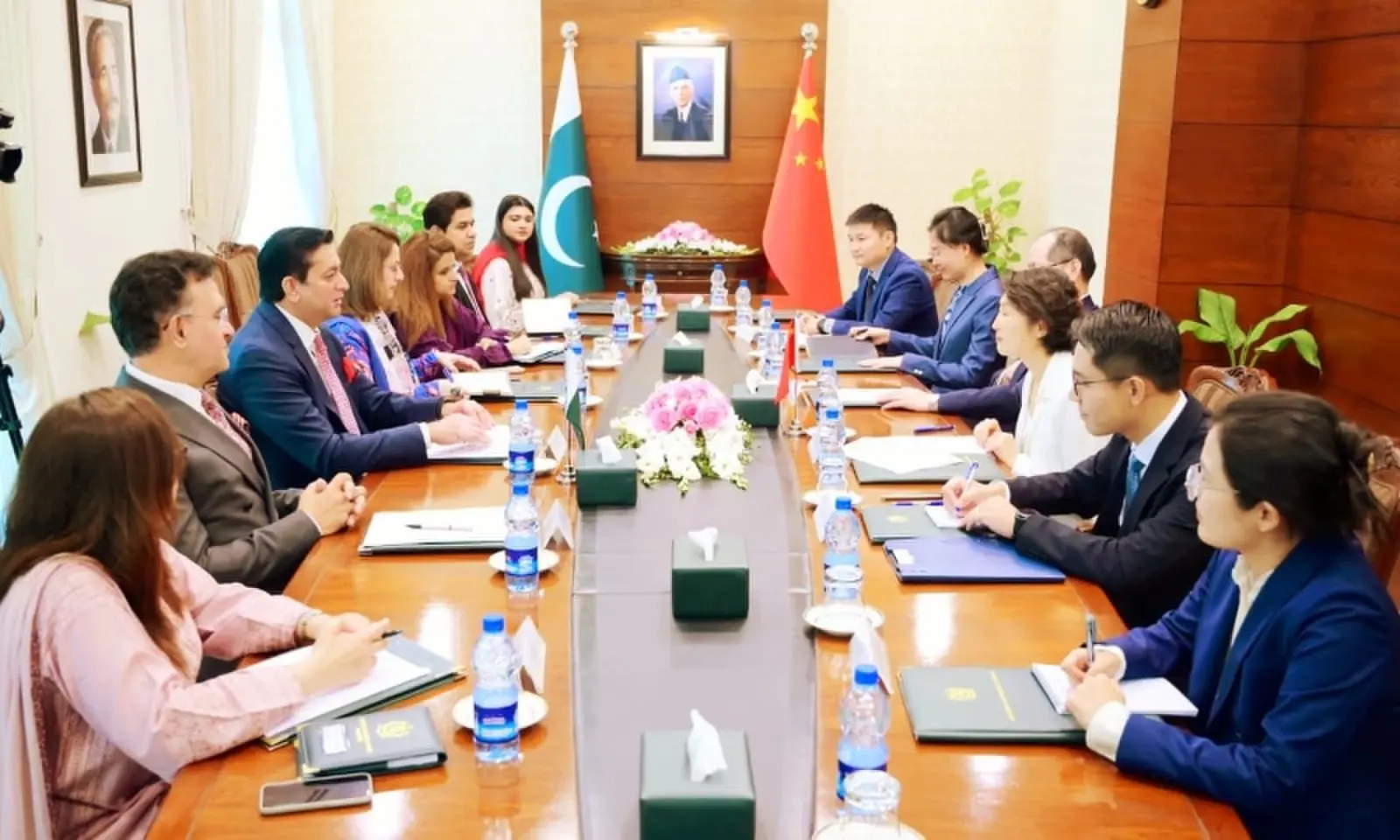 Delegations from the Foreign Office and Chinese Foreign Ministry engage in the Pakistan-China Spokespersons' Dialogue in Islamabad on October 26, 2026. — X/@ForeignOfficePk Delegations from the Foreign Office and Chinese Foreign Ministry engage in the Pakistan-China Spokespersons' Dialogue in Islamabad on October 26, 2026. — X/@ForeignOfficePk