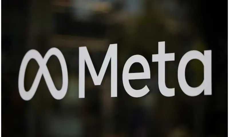 The logo of Meta at the Meta Lab in Los Angeles, California, US. — Reuters The logo of Meta at the Meta Lab in Los Angeles, California, US. — Reuters