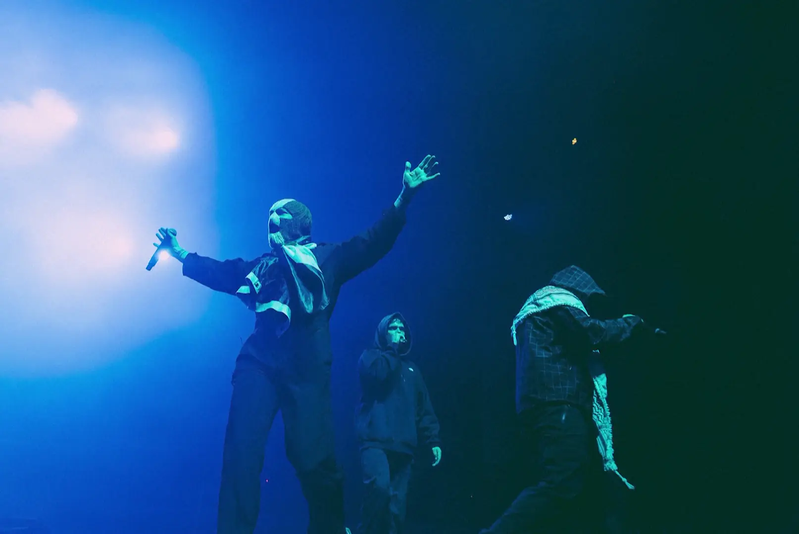 Irish rap group Kneecap at Macklemore&rsquo;s Free Palestine concert