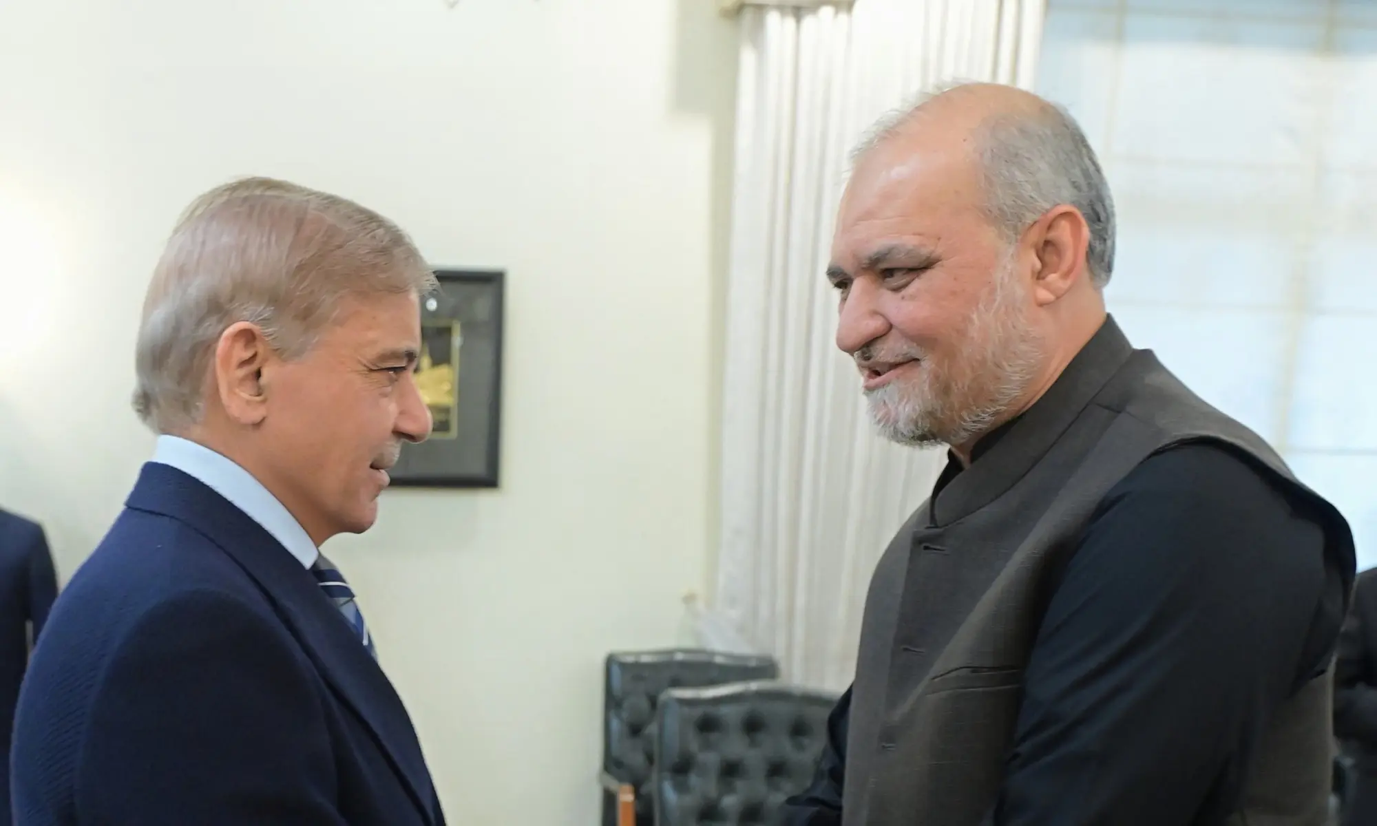 JI chief Hafiz Naeemur Rehman meets with PM Shehbaz Sharif at PM House on Oct 27, 2026. — x/PakPMO JI chief Hafiz Naeemur Rehman meets with PM Shehbaz Sharif at PM House on Oct 27, 2026. — x/PakPMO