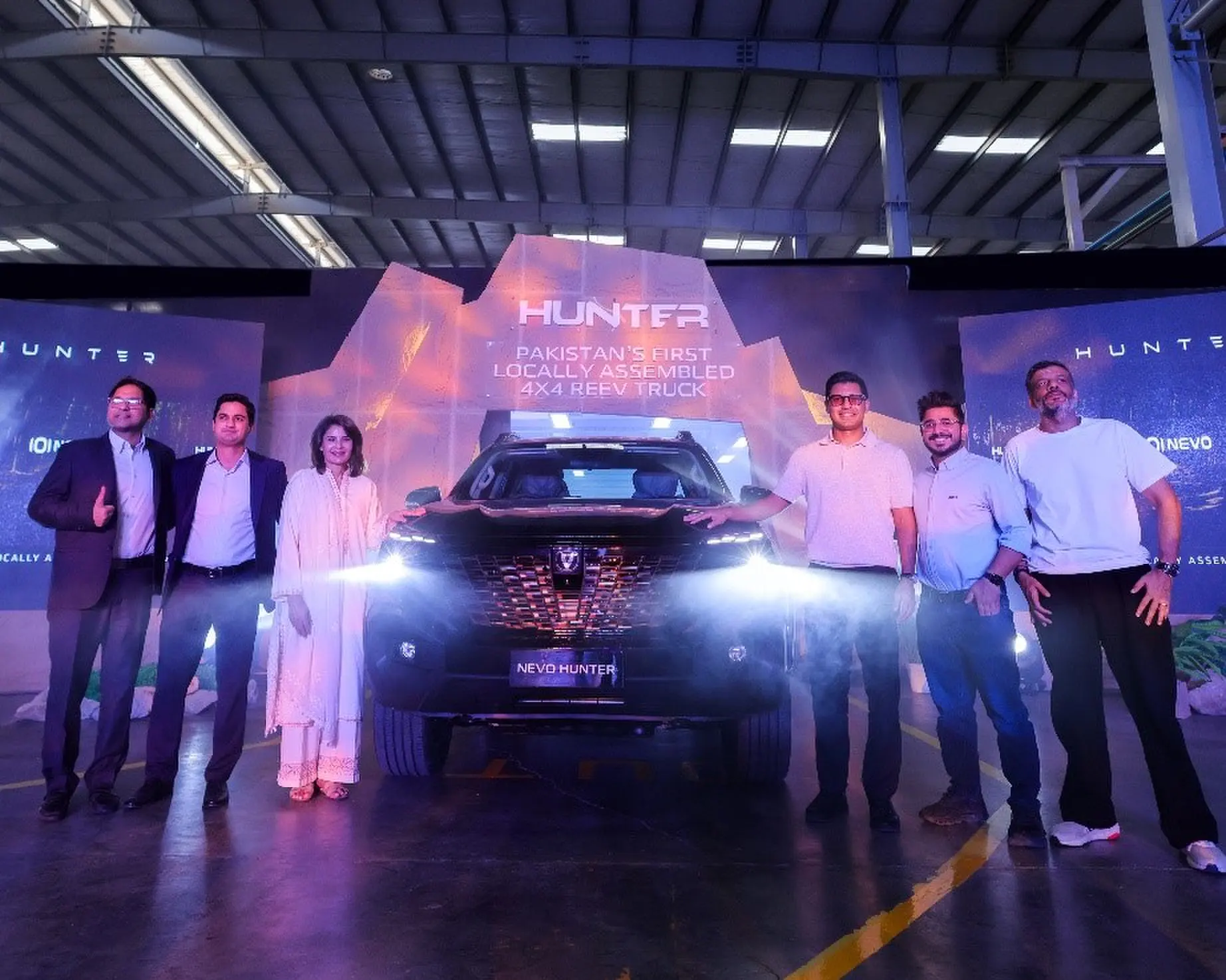 NEVO Hunter: The world&rsquo;s first REEV 4x4 Truck - Now made in Pakistan