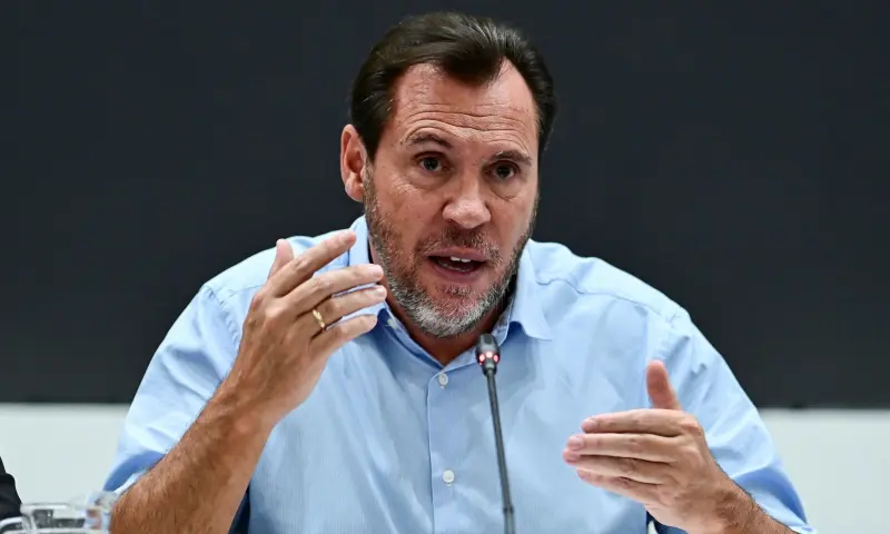 Spanish Transport Minister Oscar Puente speaks during a press conference to provide details on the deadly train crash near Toledo, in Madrid, Spain, on October 30, 2026. — Reuters Spanish Transport Minister Oscar Puente speaks during a press conference to provide details on the deadly train crash near Toledo, in Madrid, Spain, on October 30, 2026. — Reuters