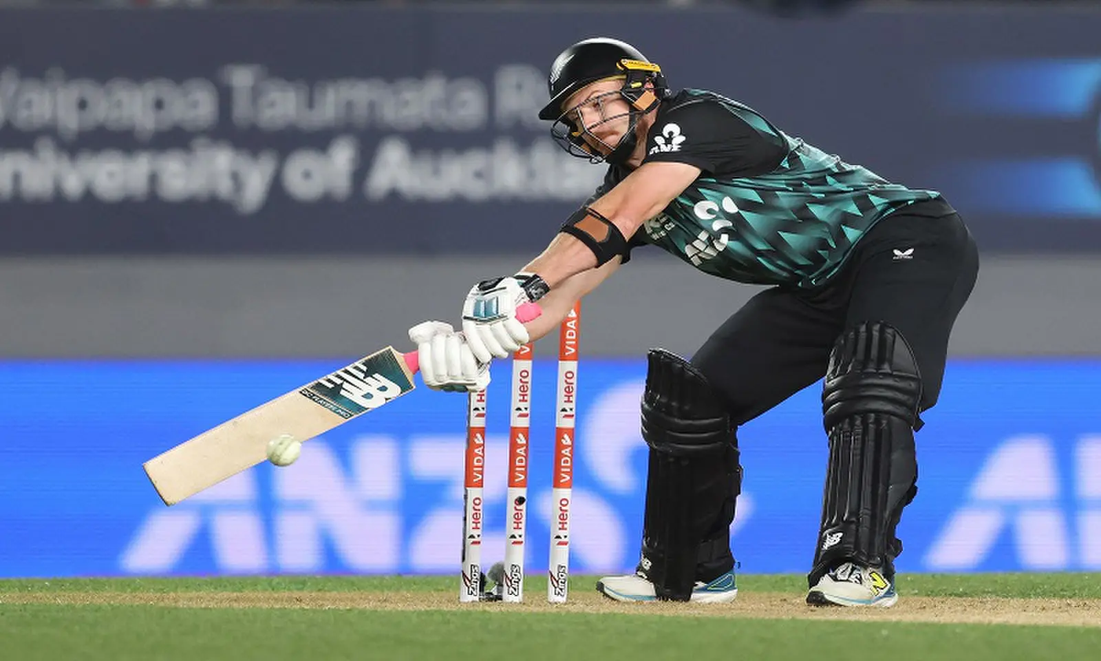 New Zealand batter Glenn Phillips in action during the fourth Twenty20 International against India at the Eden Park in Auckland, New Zealand, on October 30, 2026. —AFP New Zealand batter Glenn Phillips in action during the fourth Twenty20 International against India at the Eden Park in Auckland, New Zealand, on October 30, 2026. —AFP
