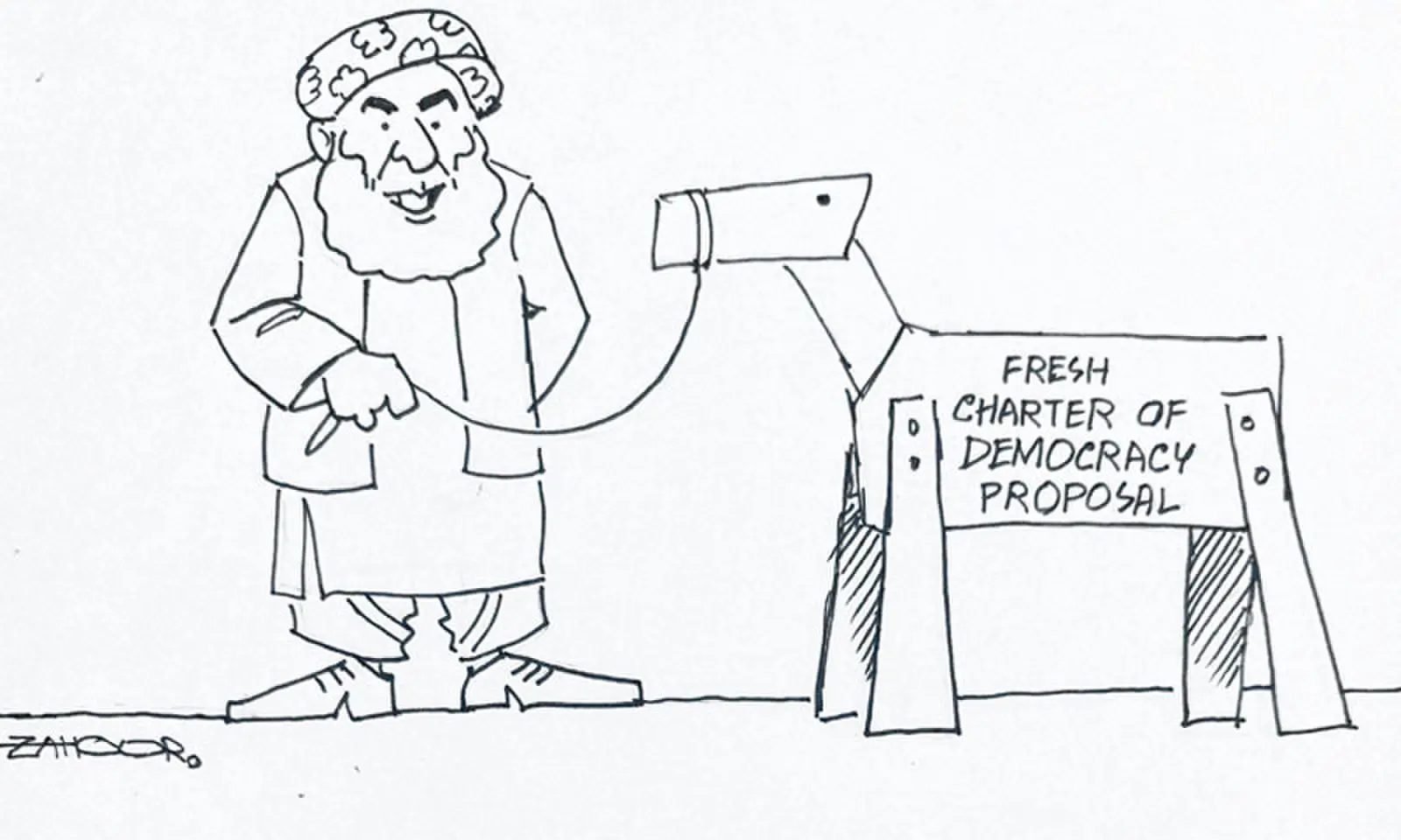 Zahoor's Cartoon