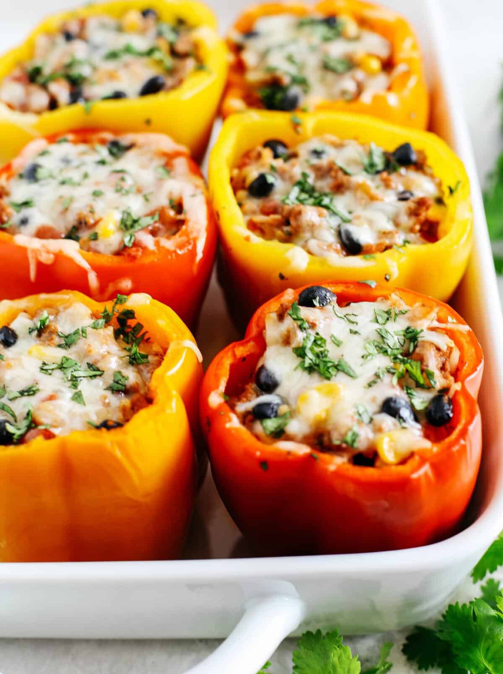 Around the world with three stuffed capsicum recipes