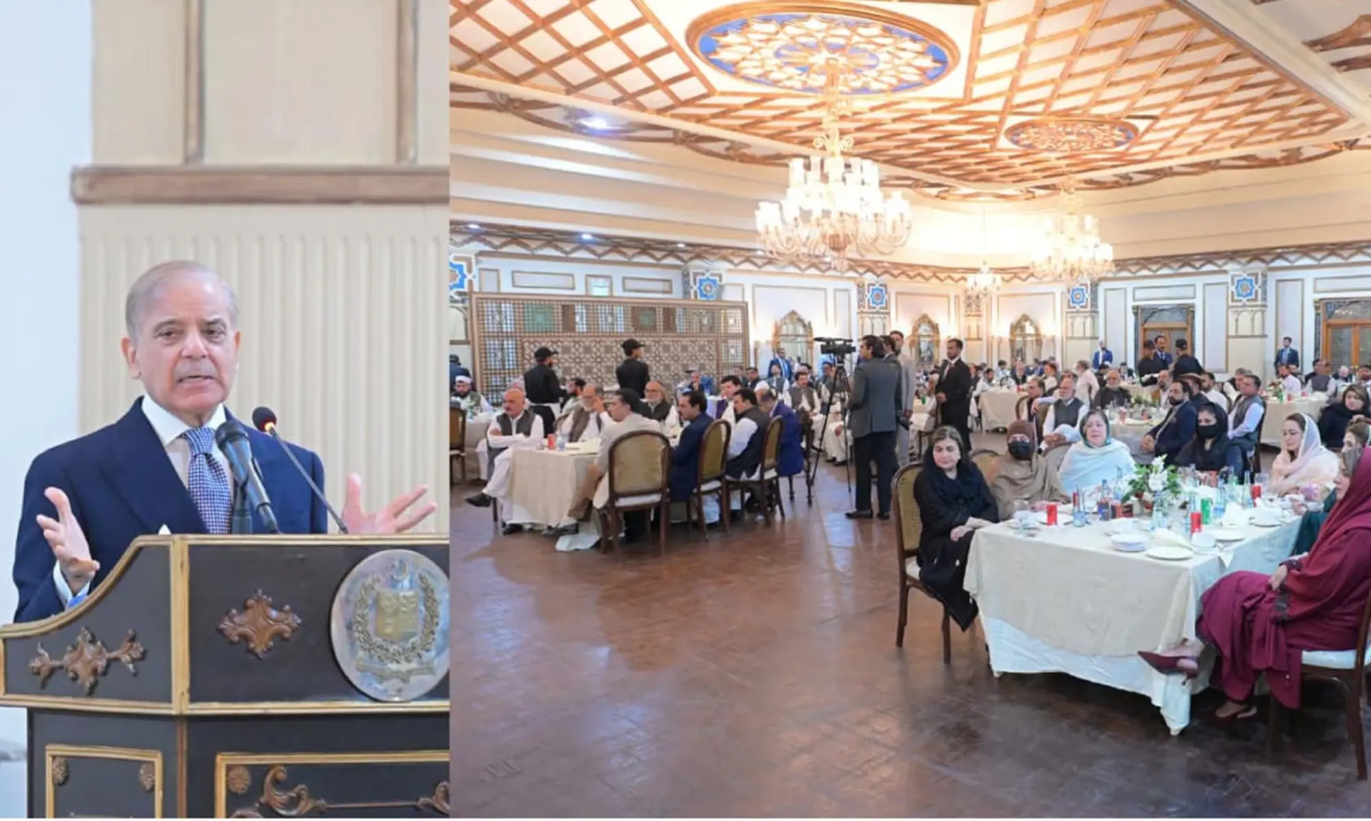 Prime Minister Shehbaz Sharif address PML-N's KP parliamentary party meeting in Islamabad on October 31, 2026. — PID Prime Minister Shehbaz Sharif address PML-N's KP parliamentary party meeting in Islamabad on October 31, 2026. — PID