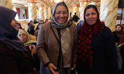 Afghan woman bids for power to halt slide in rights