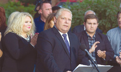 Toronto Mayor Rob Ford withdraws re-election bid